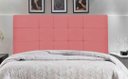 Ver imagem 3 de Cabeceira Estofada Box Casal Queen Size Encosto para Cama Maveric 164x126 Cm Rosa