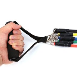 Kit Elasticos Tubing Exercicios Extensores Funcional Fitness - 3