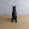 Schnauzer Geométrico Decorativo - Preto - 2