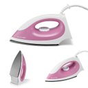Ver imagem 4 de Ferro De Passar Roupa A Seco 127v Antiaderente Rosa Potencia 1200w Nao Gruda Temperatura LED
