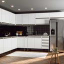Ver imagem 3 de Armário de Cozinha 20 cm Porta Condimentos Vitória Rimo Branco