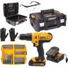 Parafusadeira e furadeira acessorios 20v Caixa kit Dewalt - 1