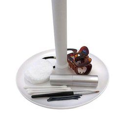 Espelho Maquiagem LED Ventilador Touch Beleza Iluminador 5x Aumento Usb - 6