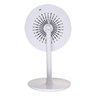 Espelho Maquiagem LED Ventilador Touch Beleza Iluminador 5x Aumento Usb - 5