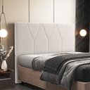 Ver imagem 2 de Cabeceira Cama Box Casal King 195 cm Aurora W01 Bouclê Creme - Lyam Decor