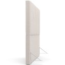 Ver imagem 6 de Cabeceira Cama Box Casal King 195 cm Aurora W01 Bouclê Creme - Lyam Decor