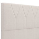 Ver imagem 7 de Cabeceira Cama Box Casal King 195 cm Aurora W01 Bouclê Creme - Lyam Decor