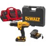Furadeira parafusadeira 20v com maleta bivolt dcd776 dewalt - 1