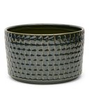Ver imagem 1 de Cachepot Decorativo em Cerâmica Verde 14,5cm 24082 Mart