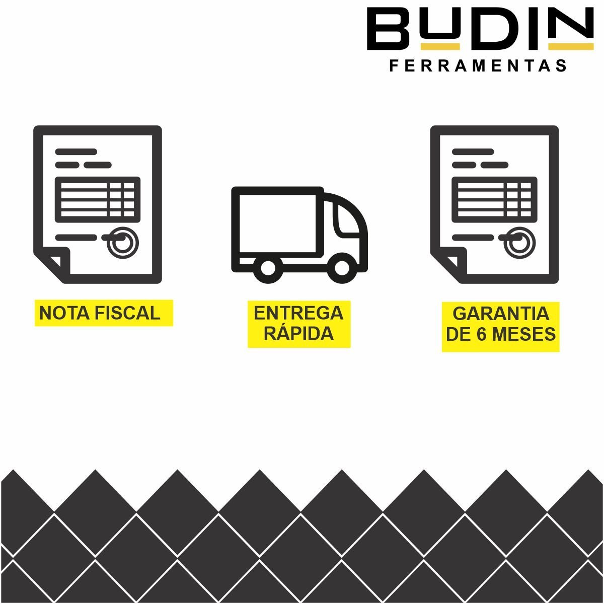 Cinta Fita para Reboque 84 ton x 9 mts 180mm Largura Camada Quadrupla Budin Ferramentas - 6