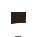 Ver imagem 1 de Cabeceira Casal Queen Size 164 Cm Civic Marrom para Cama Box Estofada