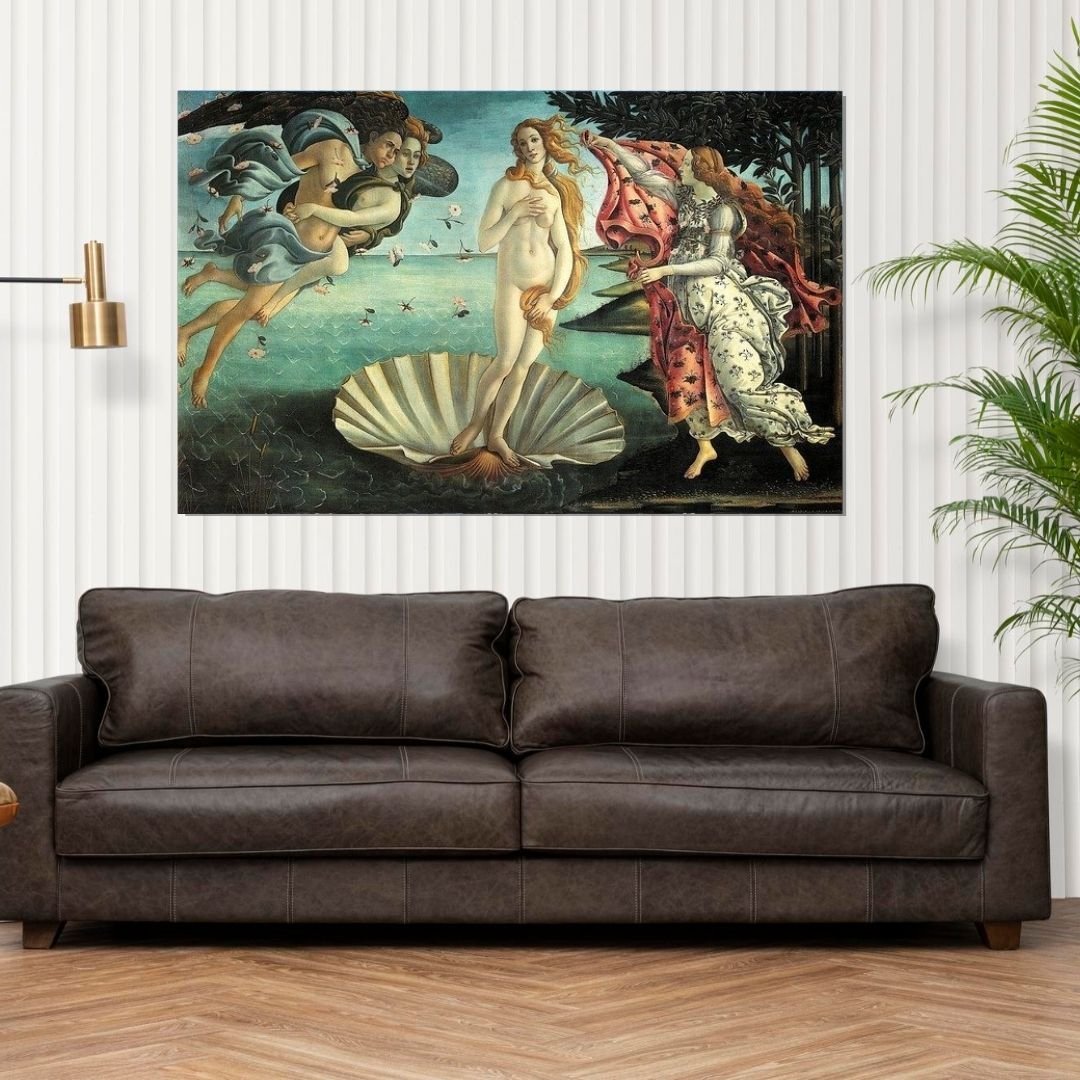 Quadro Decorativo - O Nascimento de Vênus - Sandro Botticelli - 110x70cm - 4