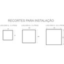 Ver imagem 6 de Lixeira Quadrada de Embutir com Puxador Quadrado Inox 5l