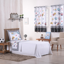 Ver imagem 2 de Jogo de Lençol Masculino 3 Peças Boy Cama Solteiro Menino 300 Fios Estampado Branco