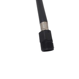 Engate Flexível 60 cm x 1/2 PVC Preto Ultra resistente Censi - 3