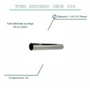 Ver imagem 2 de Tubo inox 1.1/4 polegada 31,75mm, 1.1/4"(tam: 1m) resiste a maresia TUBO DE INOX 31,75MM DIAMETRO TU