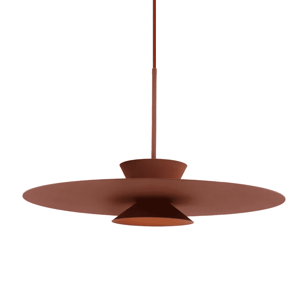 Pendente Tule 3 Peças/2 Cores Ø600x250mm 1 Mr16 Tc-f