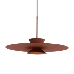 Pendente Tule 3 Peças/2 Cores Ø600x250mm 1 Mr16 Tc-f