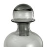 Garrafa de Vidro Decorativa Esférica Cinza 29x16 cm Mart Moas 17362 - 2