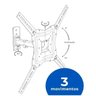SUPORTE ARTICULADO DE 3 MOVIMENTOS PARA TVS LCD, LED,SMART TV 26 - 4