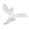 Ventilador de Teto 3 Pás com Luminária Fênix Ventisol 127V - 1