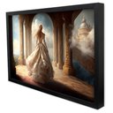 Ver imagem 1 de Quadro Decorativo Reino Encantado em Moldura Caixa Tacolado Moldura Caixa 3cm Preta com Vidro 80 X 1