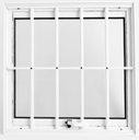 Ver imagem 1 de Janela de Aluminio Maxim-ar 1°seção Abertura 90° com Grade Linha Premium:0,80 X 0,80/branco