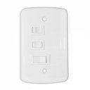 Ver imagem 2 de Ventilador de Teto 3 Pás Mogno com Luminária Wind Ventisol