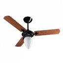 Ver imagem 1 de Ventilador de Teto 3 Pás Mogno com Luminária Wind Ventisol
