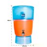 Filtro de Água Advance Plus Stéfani 2 Velas Tripla Ação e Boia 8 Litros - 3