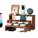 Ver imagem 1 de Suporte para Plantas, Prateleira para Mesa, Peitoril da Janela, Bancada, Suporte para Suculentas