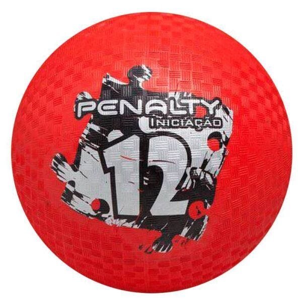 Bola Penalty Iniciação de Borracha N°12 - Vermelho