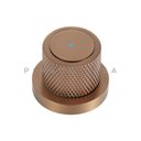 Ver imagem 4 de Torneira Para Banheiro Misturador Duplo Comando Grajaú Pingoo.casa - Dourado Rose