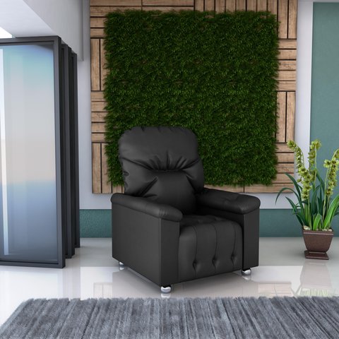 Poltrona Reclinável Mx38 Virtus Corano Preto F281 – Matrix