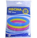 Ver imagem 1 de Piscina Infanti Inflável 3 Anéis Coloridos 90 Litros