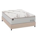 Ver imagem 2 de Cama Box Crc Casal +Colchão Molas Hotel Boutique Ortobom 138