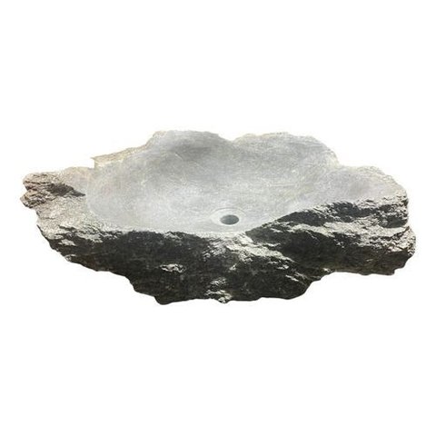 Cuba Pia Lavabo Sobrepor de Pedra Sabao Rústica