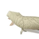 Ver imagem 4 de Sofa Cama Futon Oriental King Bege Madeira Maciça Pinus Natural sem Pintura