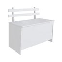Ver imagem 6 de Caixa Porta Trecos 75cm com Assento Branco Cl001 Completa Móveis