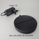 Ver imagem 5 de Luminária Abajur Mesa LED RGB Fonte Bivolt Decoração Horoscopo Signo Touro Clean