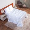 Jogo de Lençol Cetim Casal Branco 4 Peças Casa Dona - 2