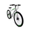 Ver imagem 2 de Bicicleta Aro 26 Aero 21 Marchas Velox Ello Bike Cor:branco/verde