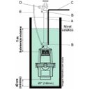 Ver imagem 3 de Bomba Submersa Anauger Sappo 5G 320W Sapo 220V