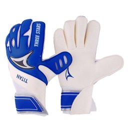 Luva Three Stars Titan Profissional Aqua Grip - P - Branco / Azul - 9 Luva Three Stars Titan Profissional Aqua Grip - P - Branco / Azul - 9