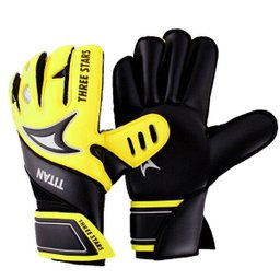 Luva Three Stars Titan Profissional Aqua Grip - P - Branco / Azul - 12 Luva Three Stars Titan Profissional Aqua Grip - P - Branco / Azul - 12