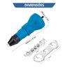 Suporte Rebitadeira Adaptador para Parafusadeira Furadeira - 7