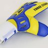 Luva Three Stars Hexa Profissional Aqua Grip - Azul / Amarelo - P - 5