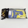 Luva Three Stars Hexa Profissional Aqua Grip - Azul / Amarelo - P - 7