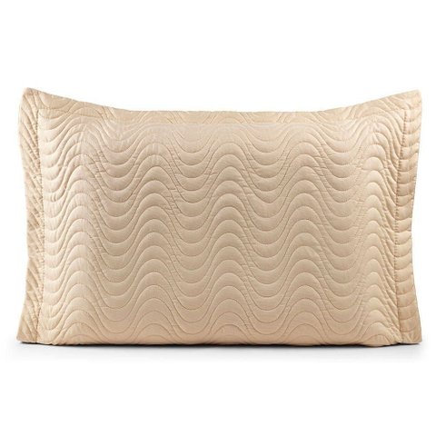 Porta Travesseiro Avulso 70cm X 50cm com Debrum 1 Peça Laura Matelado Toque 400 Fios 100% Polié