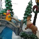 Ver imagem 6 de Enfeite Vilarejo Natalino Natal Musica Decoracao de Mesa Cenario Aparador Estante Sala Vitrine Shopp